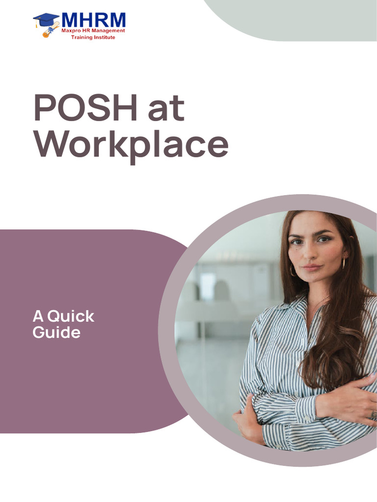 Posh at Workplace | PDF | Sexual Harassment | Violence
