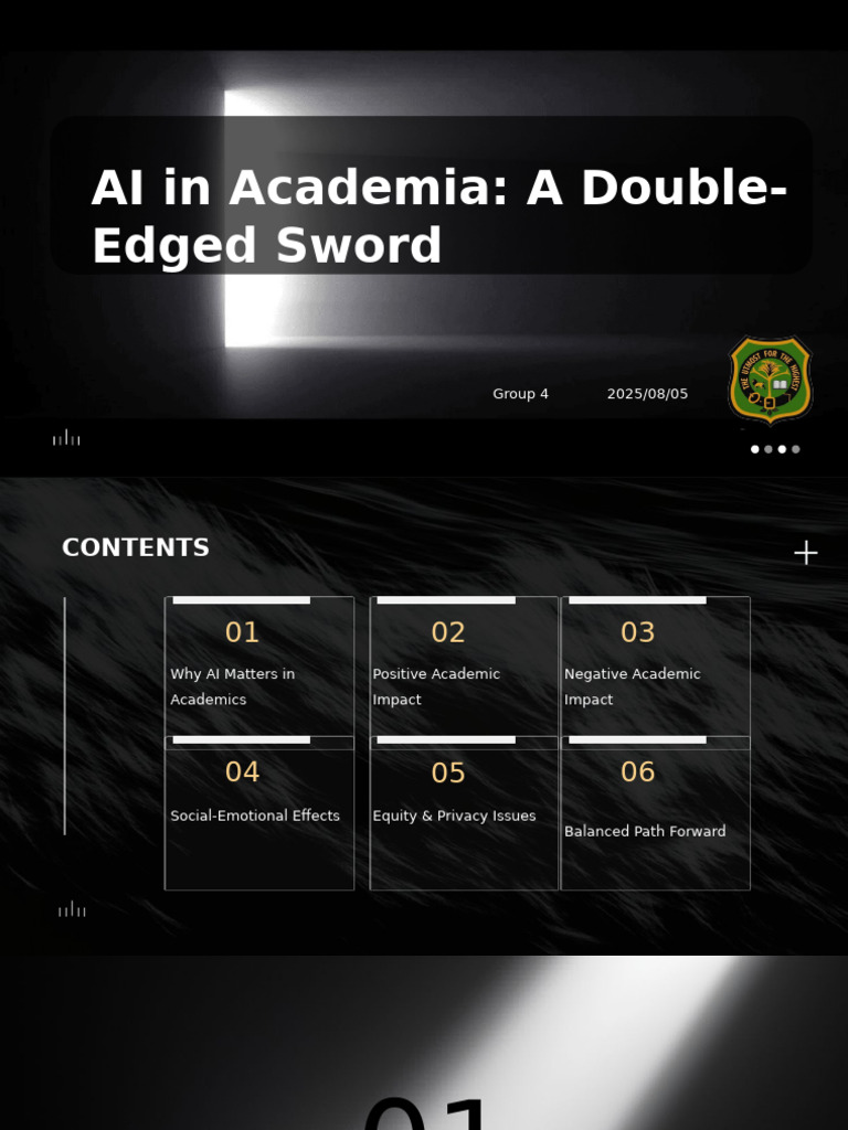 AI in Academia - A Double-Edged Sword | PDF | Artificial Intelligence ...
