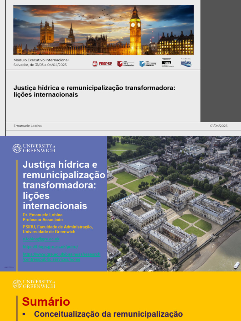 1 Abril 11h10 Emanuele Lobina Water Remunicipalisation EMBASA FINAL PT ...