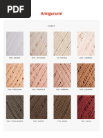 Tabela de Cores Barbante Barroco Maxcolor | PDF