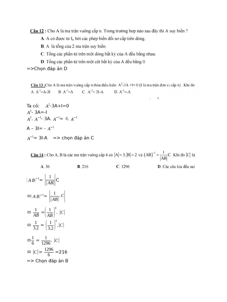 Bài Tập Ôn Gk Lms Toán Cc | PDF