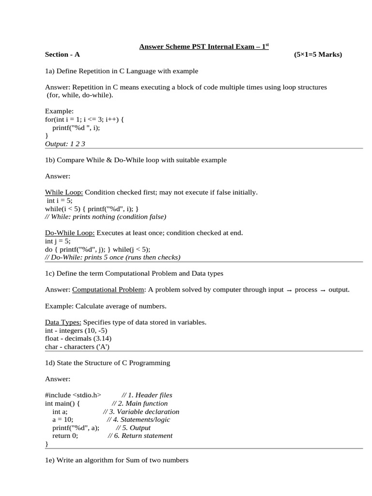 C Programming Concepts and Algorithms | PDF | Fahrenheit | Algorithms