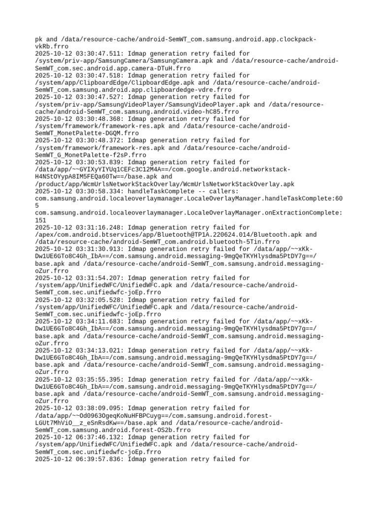 Lom Log | PDF | Android (Robot) | System Software