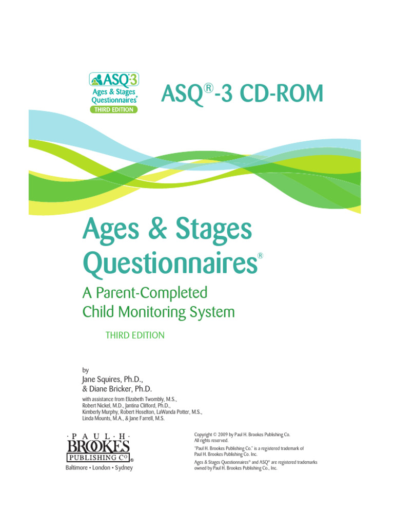 ASQ-3 Child Monitoring System Guide | PDF | Computer File