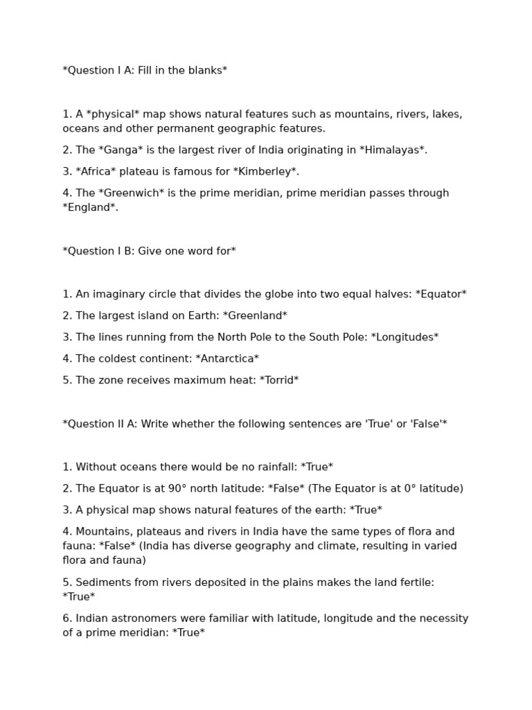 Grade 6 | PDF | Equator | Latitude