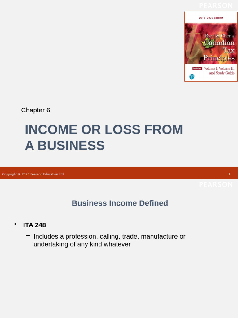Understanding Business Income and Deductions | PDF | Tax Deduction ...