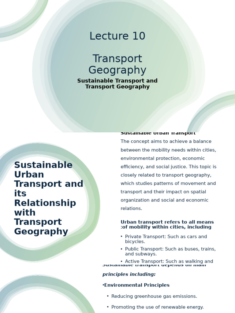 Sustainable Urban Transport Strategies | PDF | Transport | Sustainable ...