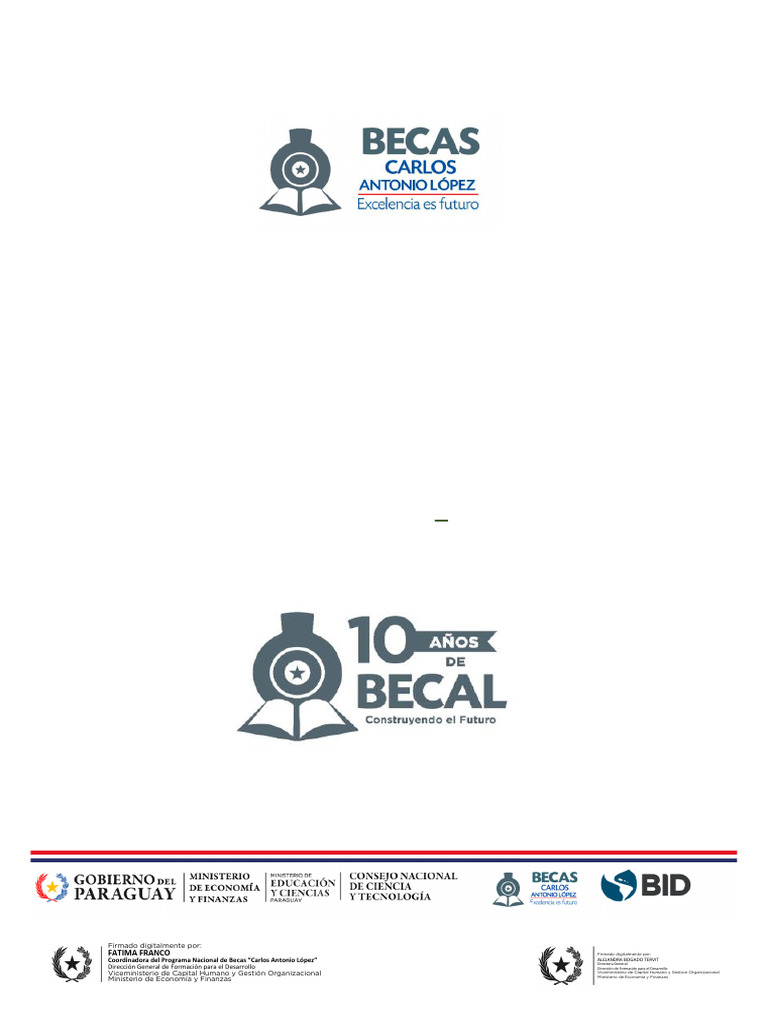 Guía de Becas de Maestría 2025 Paraguay | PDF | Beca | Paraguay