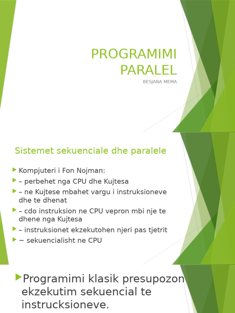 Programimi Paralel l2 | PDF