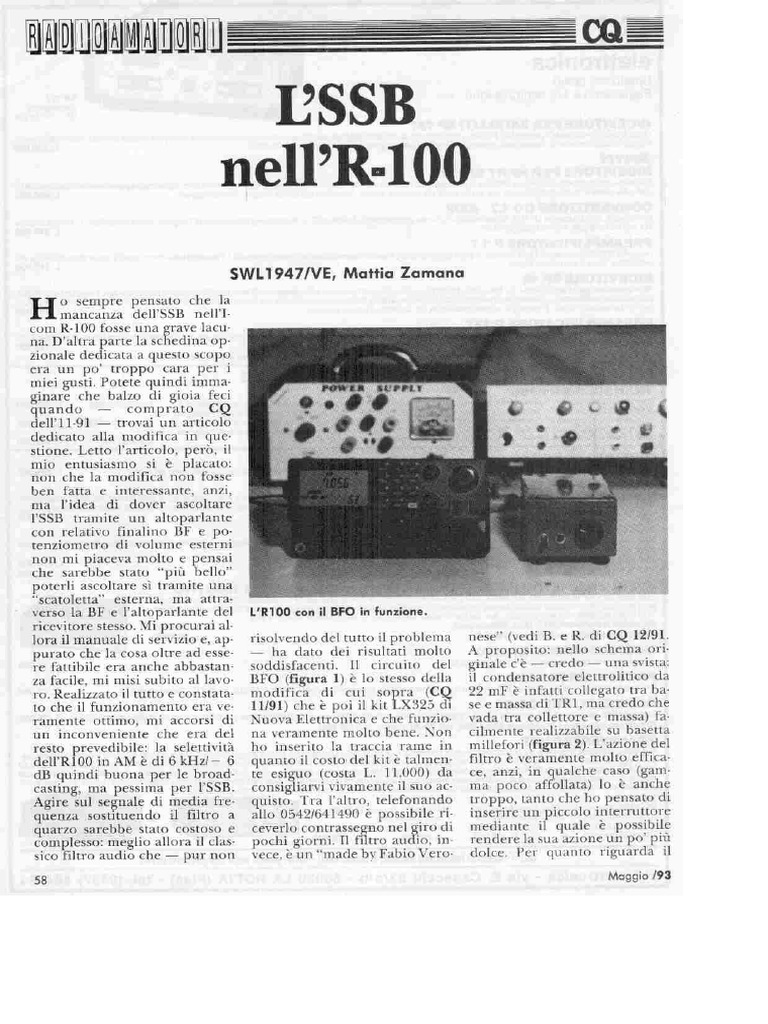 Bfo r100 | PDF
