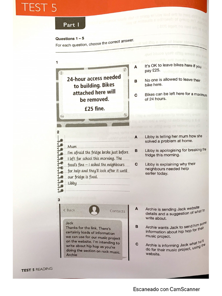 Test 5 | PDF