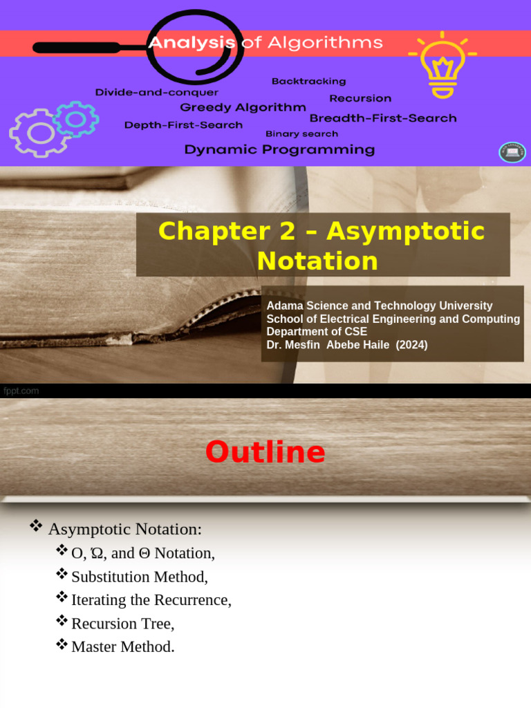 2-Chapter Two - Asymptotic Notation | PDF | Recurrence Relation ...