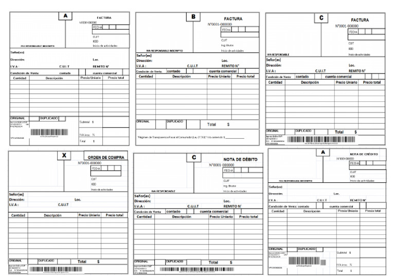 Documentos para Imprimir OC-FABC-NCA-NDC Activ 2 | PDF