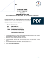 Pengumuman Hasil Tes Kesehatan Lab STT-PLN 2012/2013 Regional Makassar