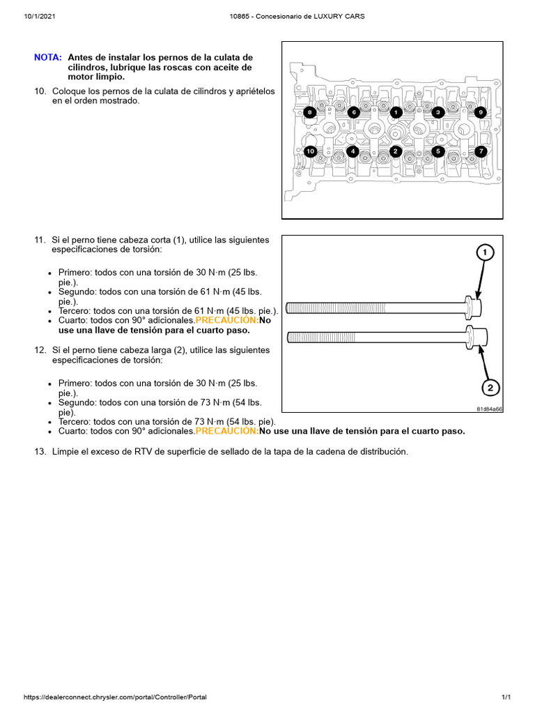Jeep Compas Torque Camara | PDF