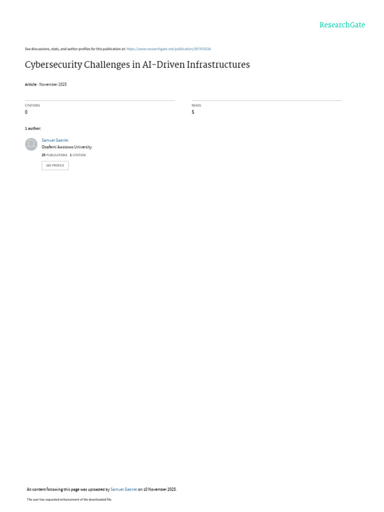 Cite 2 Cyber Security Challenges in A I 2 | PDF | Computer Security ...
