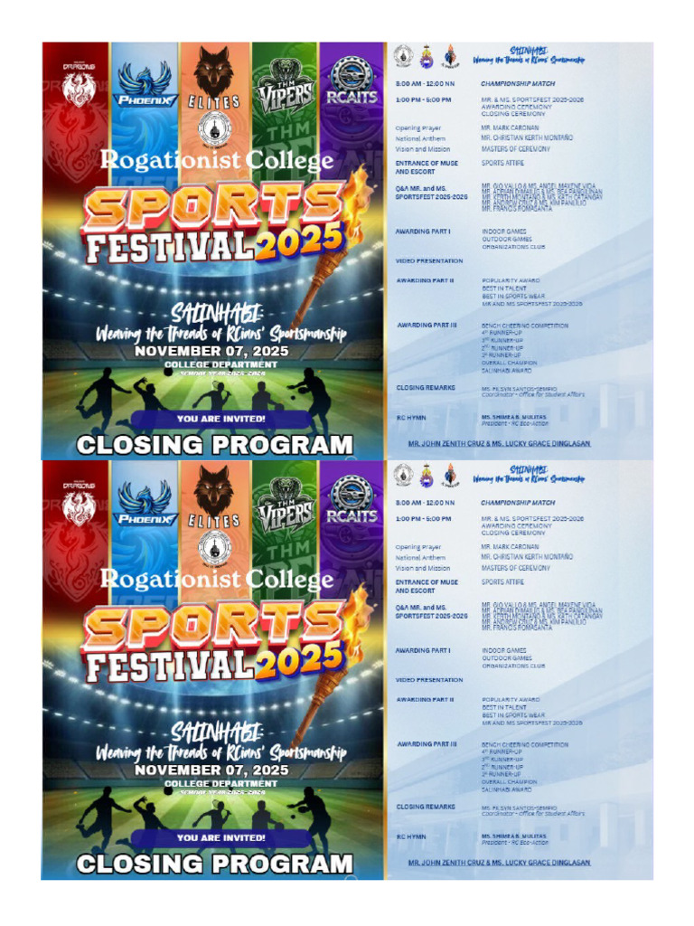 Sport Fest | PDF