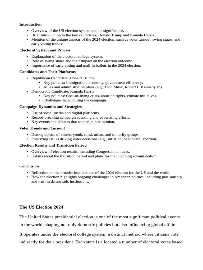 The US Election 2024 | PDF | Republican Party (United States ...