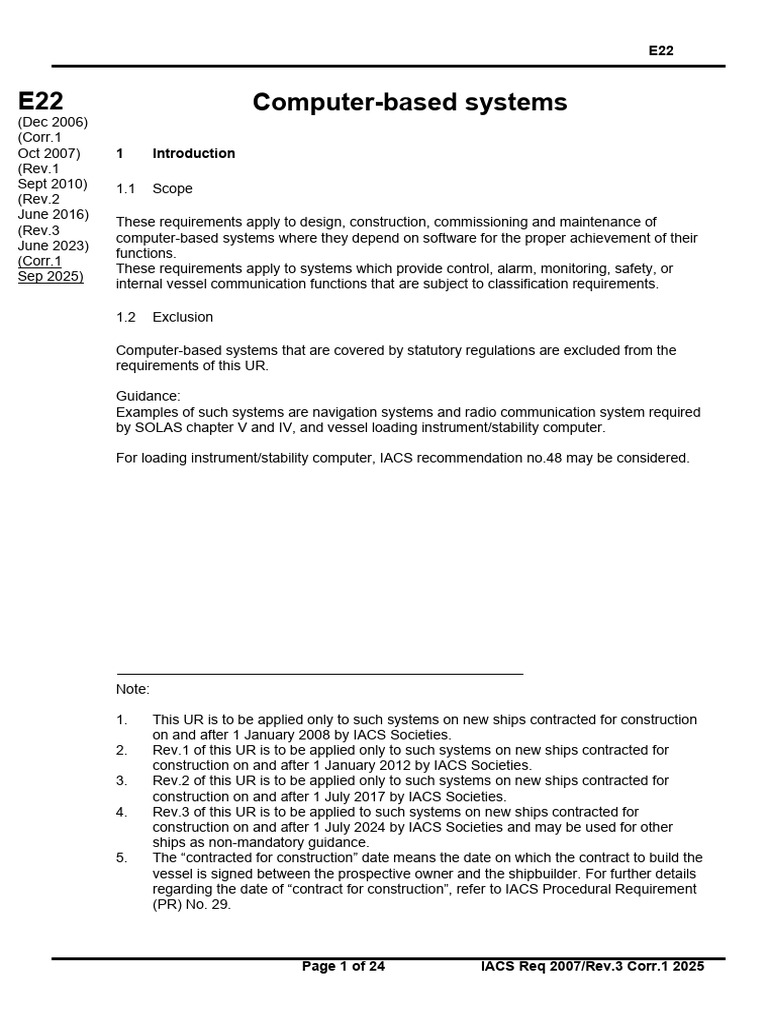 Computer-Based Systems Requirements 2025 | PDF | System | Verification ...