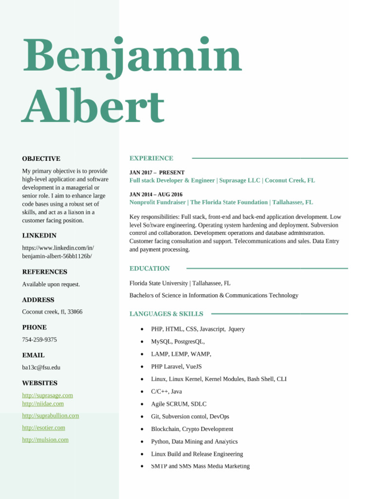 Resume Update | PDF