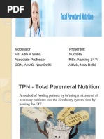 ASPEN TPN Dosing Guidelines Summary | PDF | Nutrients | Clinical Medicine