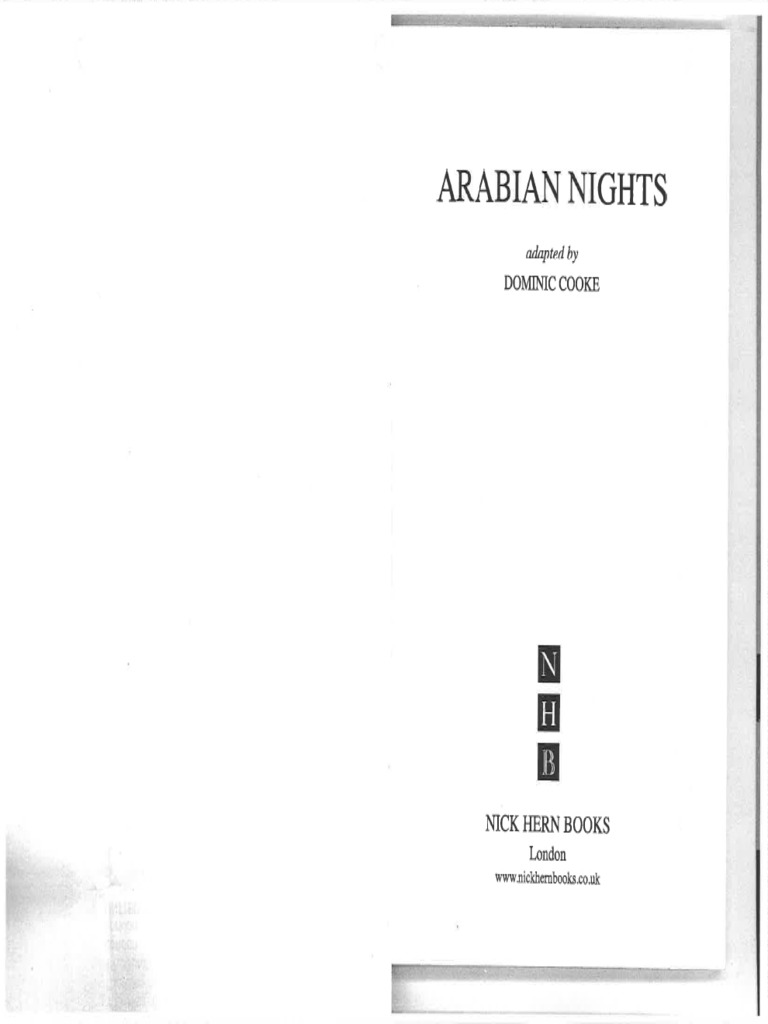 Arabian Nights Script | PDF