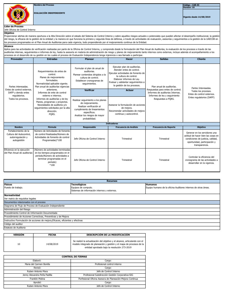 Plan Anual de Auditorías y Control Interno | PDF | Auditoría