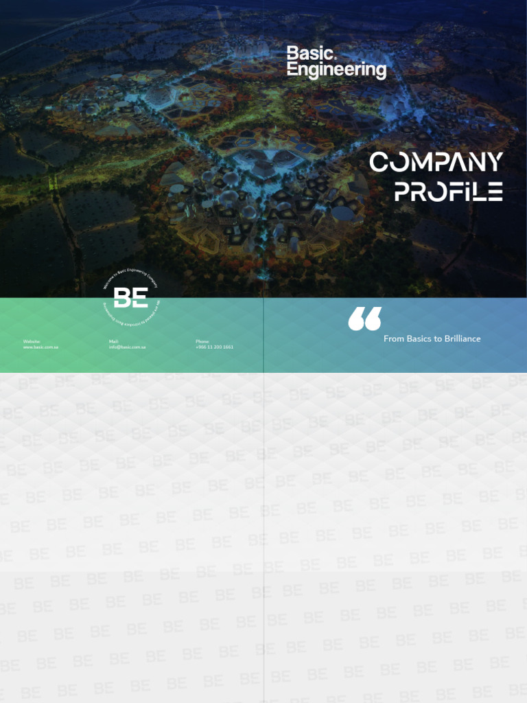 Basic Engineering Company Profile 2025 | PDF | Sustainability | Pipe ...