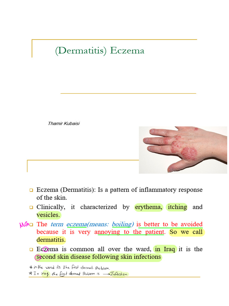 eczema | PDF | Dermatitis | Allergy