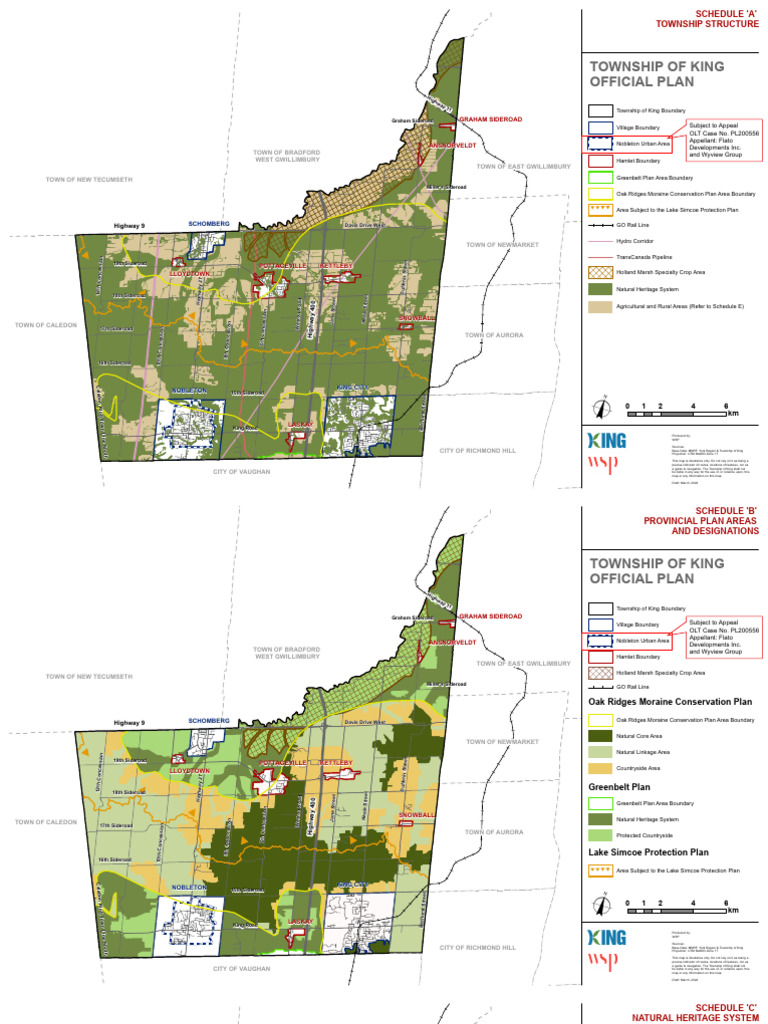 Nobleton Urban Area Official Plan | PDF