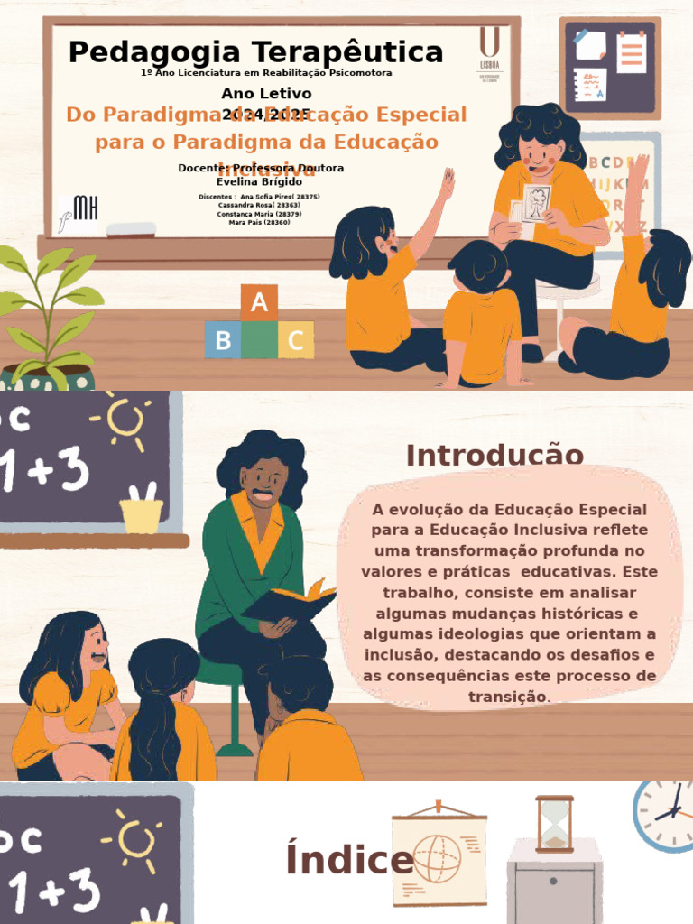 Transição da Educação Especial para Inclusiva | PDF | Inclusão ...