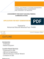 Assignment For KKKT 6163 Multimedia Communications: Application For Next Generation Mobile Device