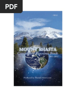 Mt Shasta Resource Book Leisure Business