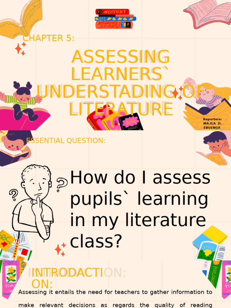 Assessing Literature Comprehension Skills | PDF | Educational ...