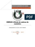 Flujo de costo mínimo para problemas de cadena de suministro