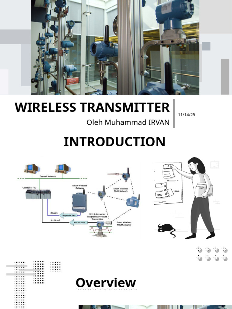 Wireless Transmitter Overview and Integration | PDF