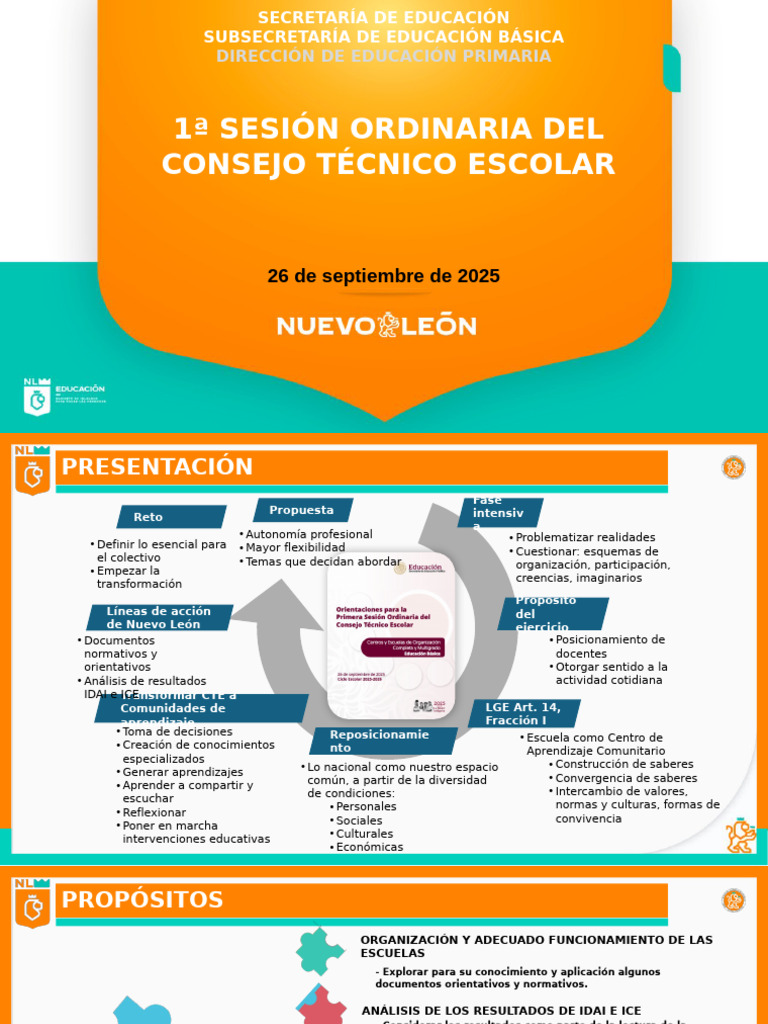 Consejo Técnico Escolar: Comunidad de Aprendizaje | PDF | Plan de ...
