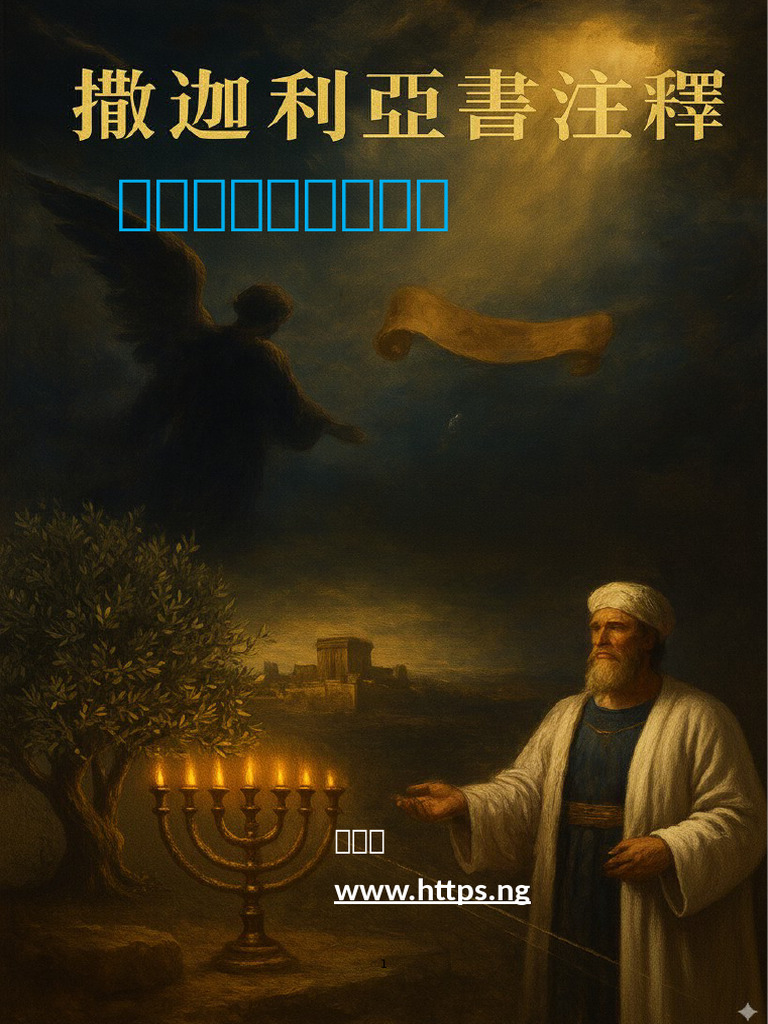 撒迦利亚书注释改革宗八重神学进路| PDF