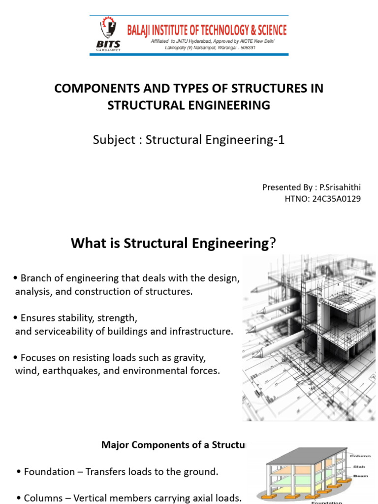 Structural Engineering Components Overview | PDF