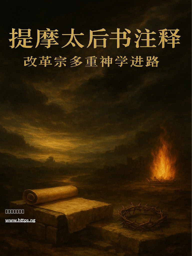 提摩太后书注释改革宗多重神学进路| PDF