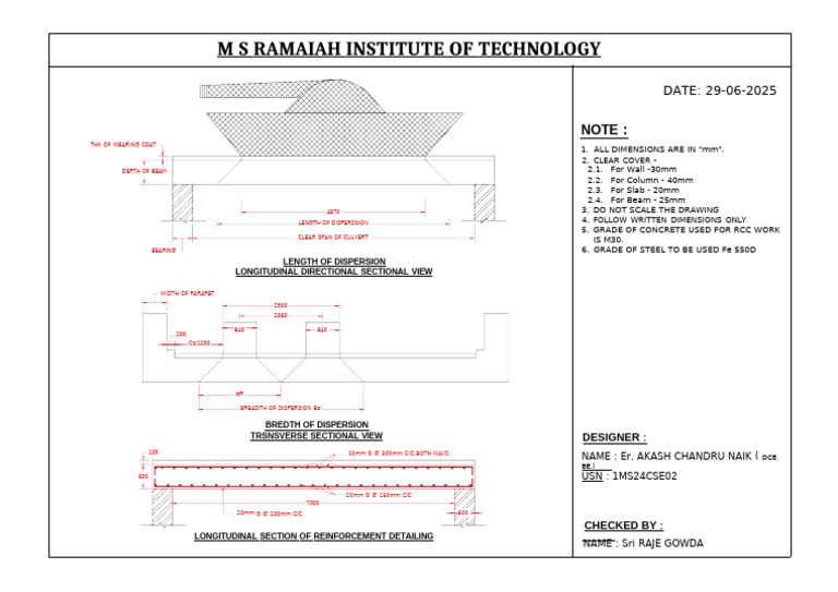 Slab Culvert Detailing | PDF | Chess Theory | Building Engineering
