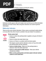 Telltale Indicators and Functions | PDF | Anti Lock Braking System ...
