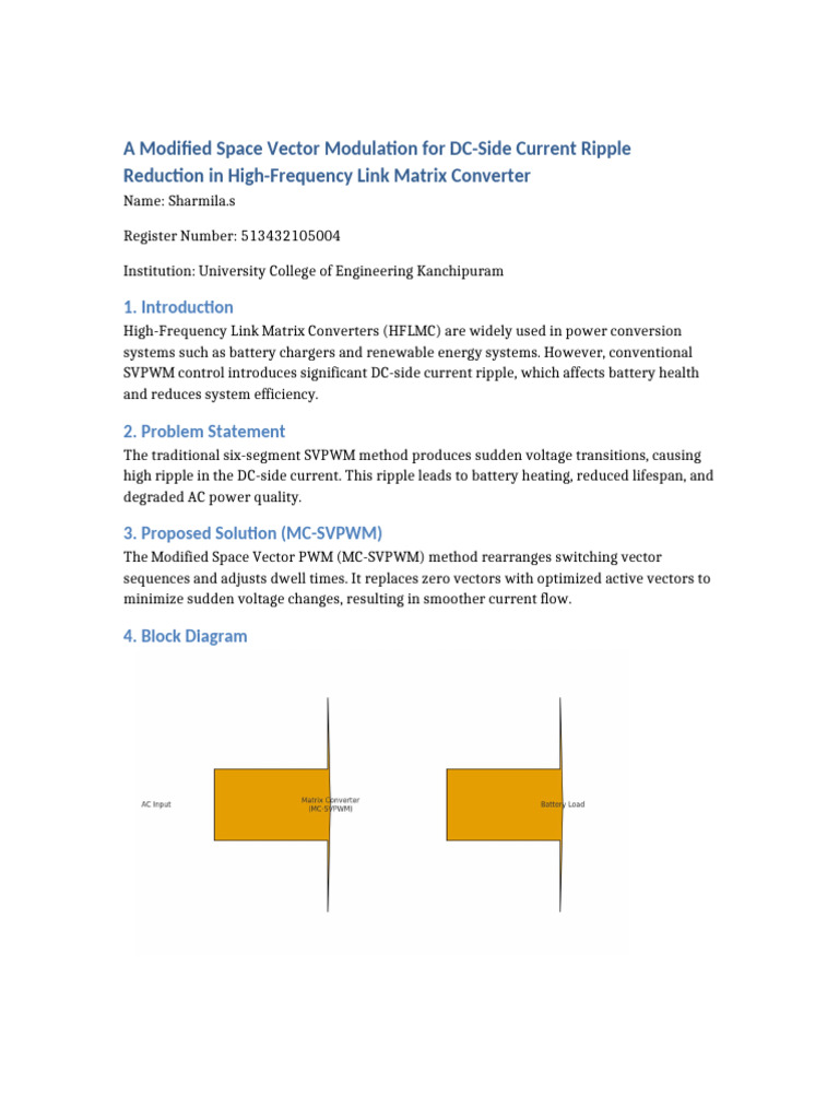 Sharmila Project Report | PDF