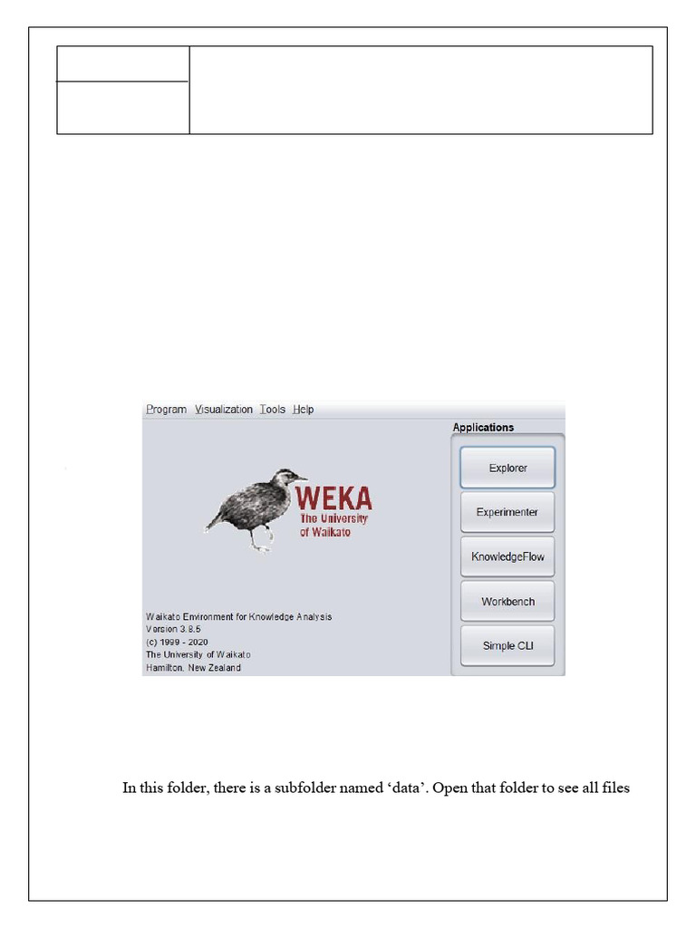 Weka Data Exploration and Validation Guide | PDF | Cross Validation ...
