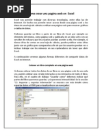 Usar Excel Para Trabajo en Web