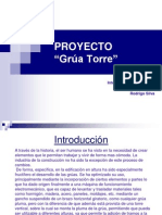 Grúa Torre: Descripción, Partes y Cálculo