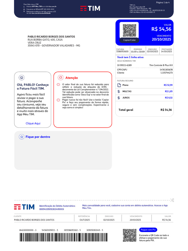 invoice_1763185562307 | PDF | Brasil