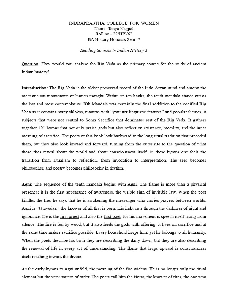 Rig Veda 2 | PDF | Vedas | Divinity