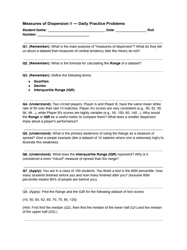 Lab 17 DPP | PDF