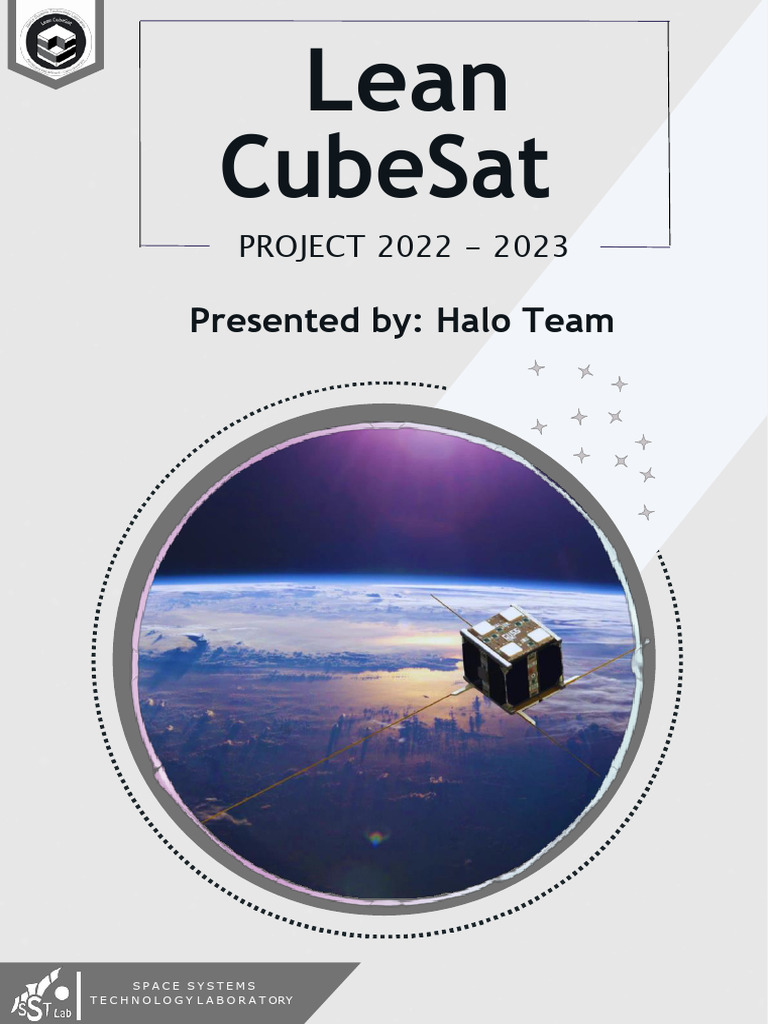 Lean CubeSat Project Overview 2022-2023 | PDF | Arduino | Printed ...